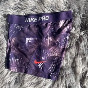 nike pros purple💜